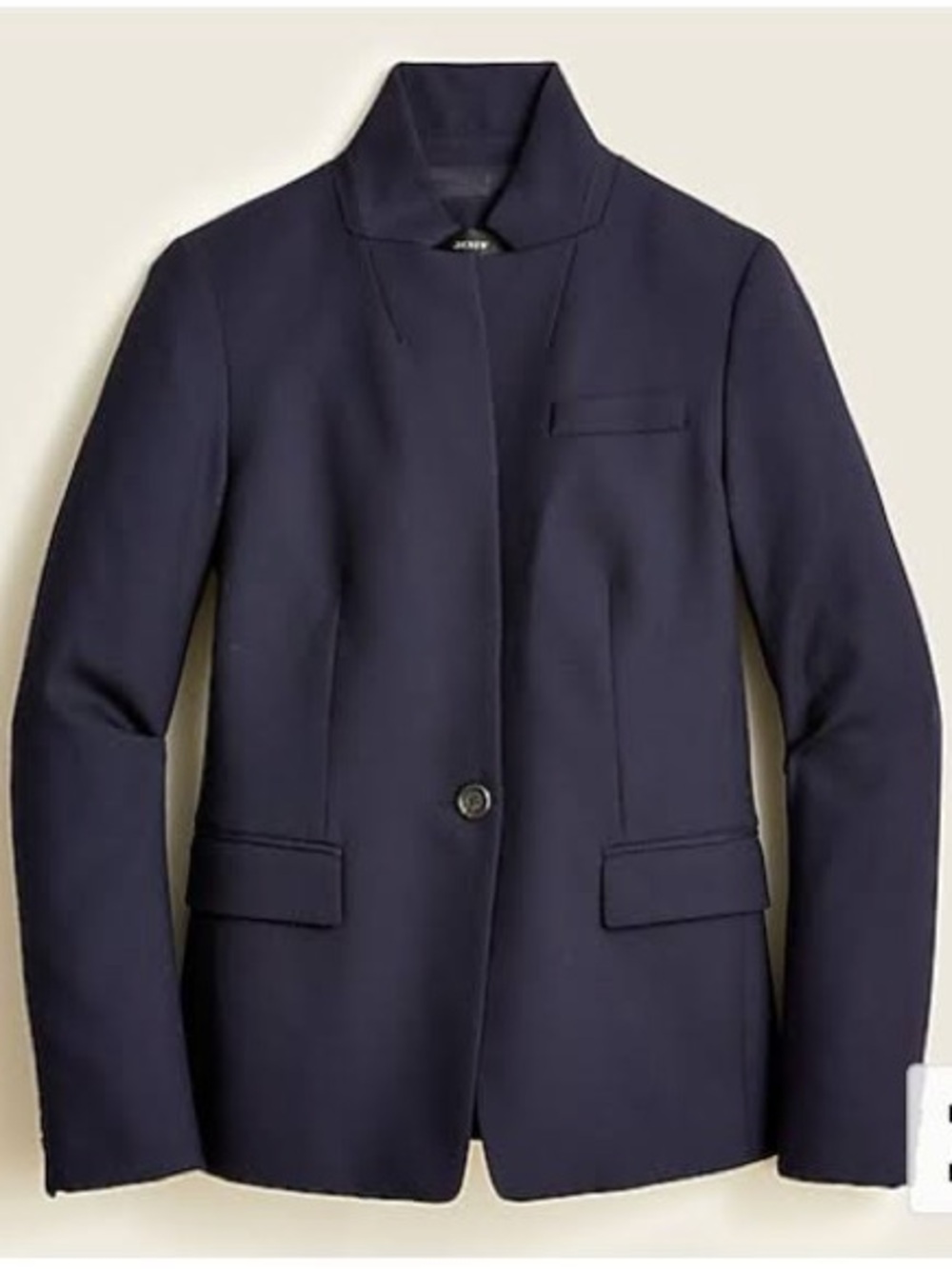 J. Crew Regent Blazer Blue women’s size 12T work Career